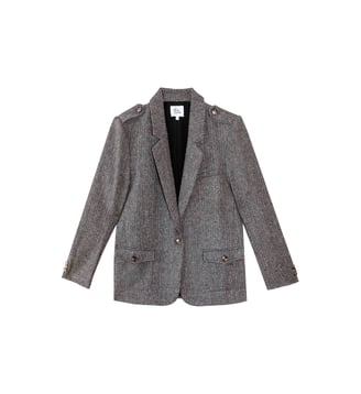 VESTE imprimé à carreaux VIDALA - La Petite Etoile - Chevron