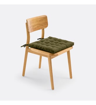 Galette de chaise coton recyclé La Redoute Interieurs
