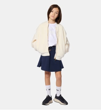 Blouson en sherpa - BOSS Kidswear - Ivory