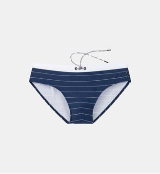 Slip de bain RD à fines rayures Ron Dorff