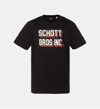 T-shirt imprimé Schott Bros Inc. - Schott - Noir