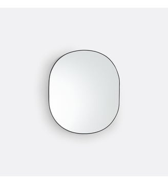 Miroir ovale en laiton La Redoute Interieurs