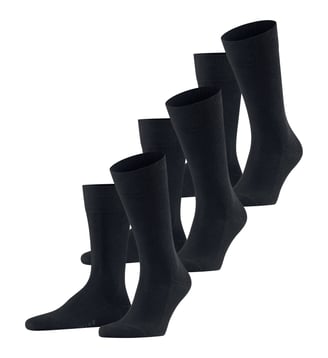Chaussettes Family 3-Pack Coton - Falke - Bleu clair