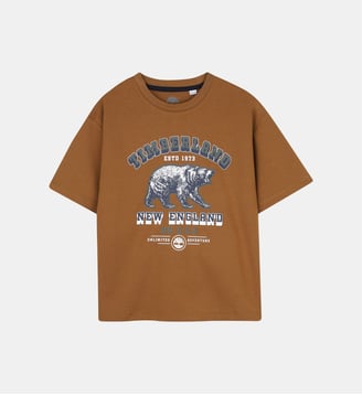 Tee-shirt manches courtes - Timberland - Camel