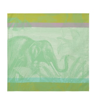 Serviette de table Sinharâja - Le Jacquard Francais - Jungle