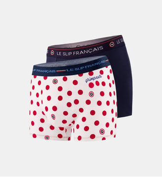 Lot de 2 boxers en coton Le Slip Francais