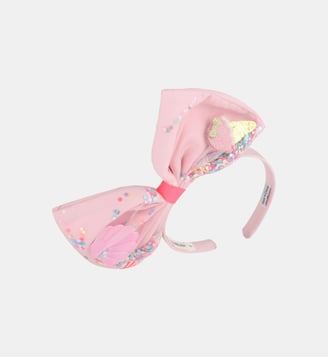 Serre-tête à noeud - Billieblush - Rose