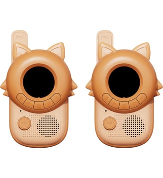 Paire de Talkie-Walkie Zoo - The Zoofamily - Orange
