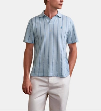 Polo BLACHE - Faguo - Bleu clair