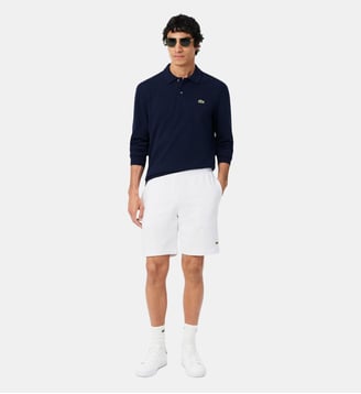 Short regular fit molleton - Lacoste - Blanc