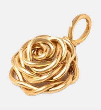 Petit Pendentif Rosa - Or - YAY Paris - Or
