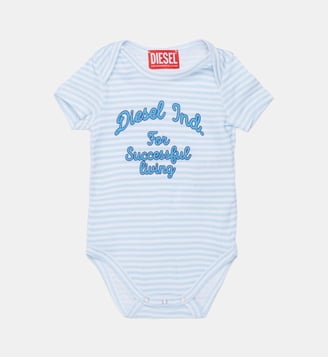 Body pour bébé avec logo - Diesel Kids - Bluette légère