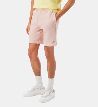 Short regular fit molleton - Lacoste - Rose pâle