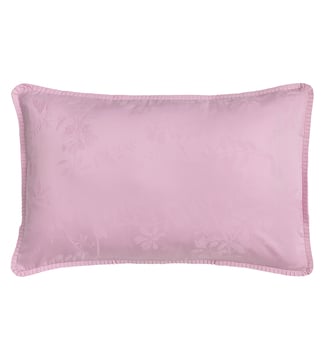 Taie d'oreiller Pois de senteur - Le Jacquard Francais - Rose