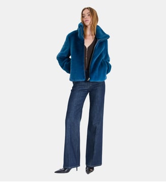 Manteau Mia - Zapa - Indigo
