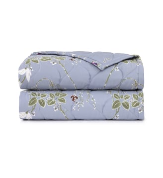 Couvre lit en satin - Yves Delorme - Multicolore