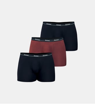 Boxers, lot de 3, grandes tailles, SELECT - Eminence - Noir rouille