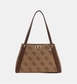 Shopper avec Logo Karnilla - Guess - Marron multi