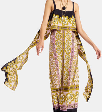 Robe Slip-Around Pagoda Placée Pink - La DoubleJ - Rose