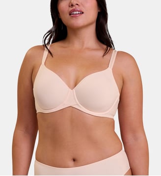 Soutien-gorge moulé Sonia - Sans Complexe - Champagne rosé