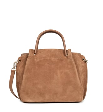 Grand sac à main Suède Louisa en cuir Lancaster