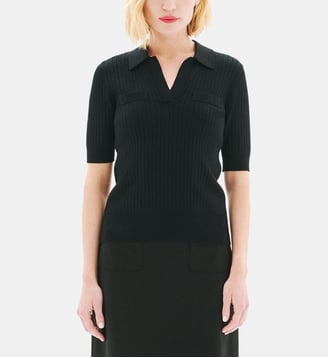 Pull mcamille - Motif uni - Coupe ajustée - Caroll - Noir