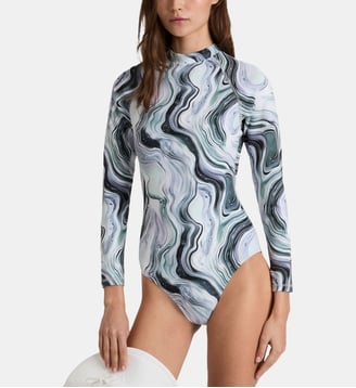 Maillot de bain une pièce anti-UV Marble Vilebrequin