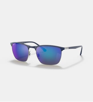 Lunettes de soleil Carré RB3686 - Ray Ban - Bleu