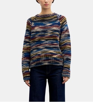 Pull épais rayé chiné - ROANE - Gerard Darel - Multicolore