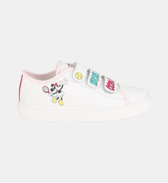 Baskets a bandes auto agrippantes - Marc Jacobs Kids - Blanc