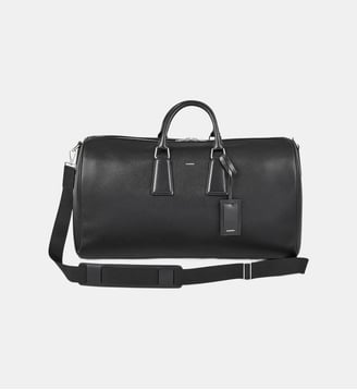 Sac de week end enduit grainé - Sandro - Noir