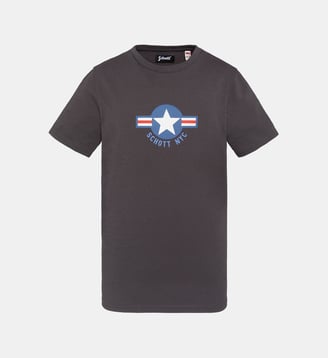 T-shirt imprimé - Schott - Anthracite