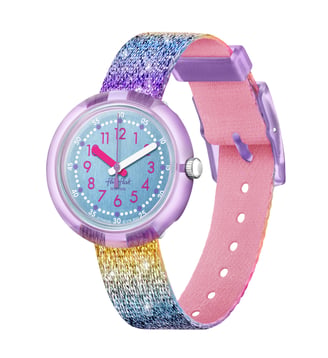 Montre Shine bright Bleu clair FPNP128 - Flik Flak - Transparent