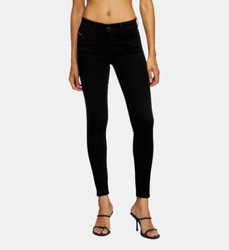 Skinny Jeans - 2017 Slandy - Diesel - Noir et gris foncé