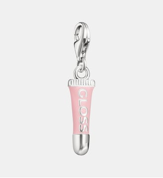 Pendentif Charm Pink Lipgloss Original - Thomas Sabo - Argent