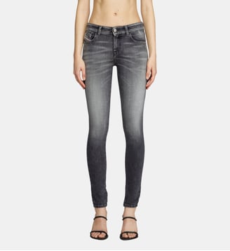 Skinny Jeans - 2017 Slandy - Diesel - Noir et gris foncé
