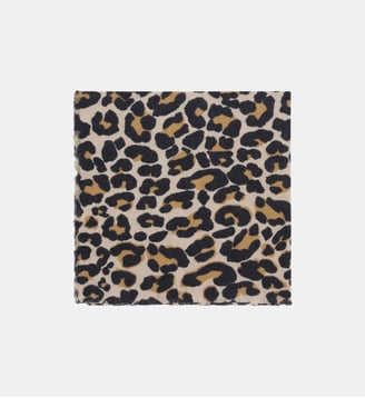 Écharpe ivana - Motif animalier - Caroll - Beige
