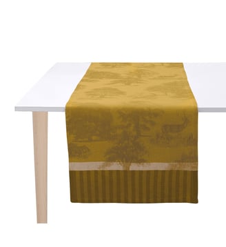 Chemin de table Souveraine - Le Jacquard Francais - Or