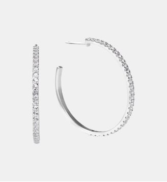 Grandes boucles d’oreilles en anneau en argent 925 - Aristocrazy - Argenté