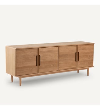 Buffet enfilade chêne et plaqué - AM.PM - Chêne naturel