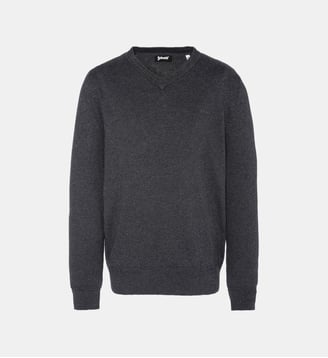 Pull col en V - Schott - Anthracite