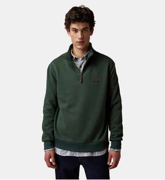 Sweat en molleton - Faguo - Vert foncé