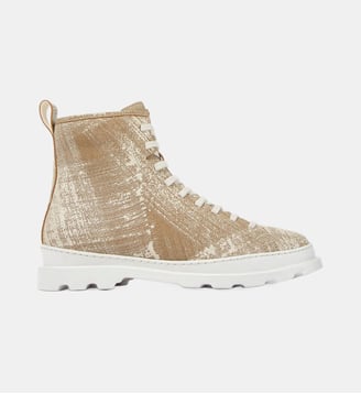 Bottines Brutus cuir - Camper - Noir marron