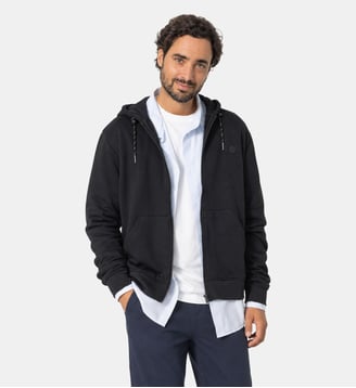 Veste zippée à capuche Dalil - Jott - Noir
