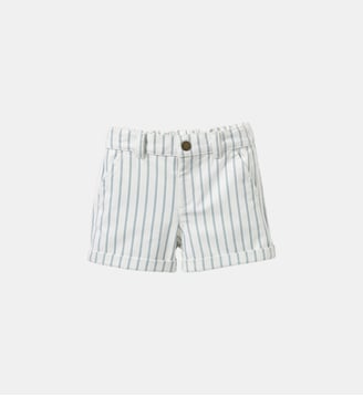 Short rayé - Cyrillus - Rayure bleu et écru