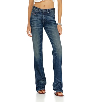 Regular Jeans Regular Waist D-Heel - Diesel - Bleu foncé