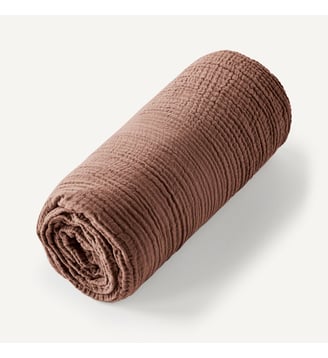 Drap-housse enfant gaze de coton bio AM.PM