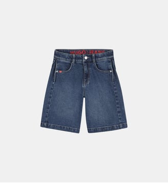 Short en jean - Hugo Kids - Bleu