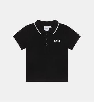Polo à manches courtes - BOSS Kidswear - Black