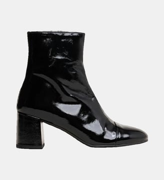 Bottines Doniama cuir vernis plissé Jonak